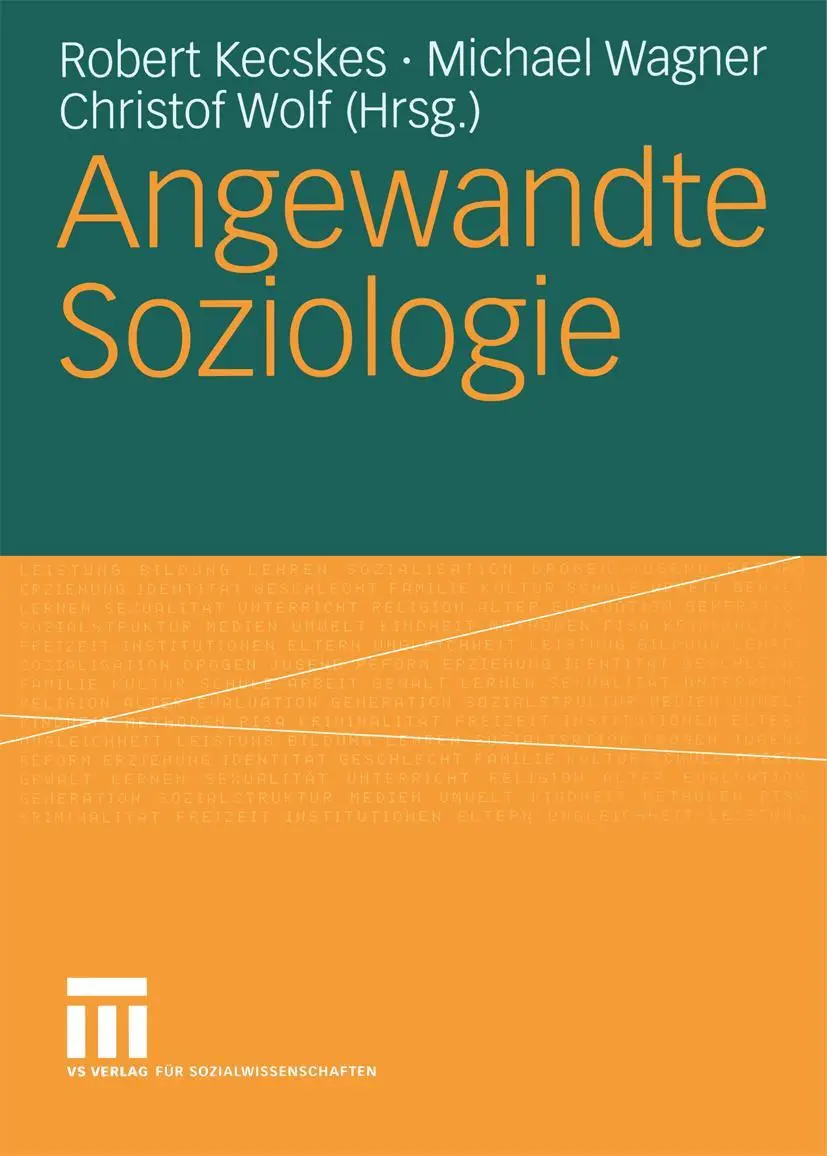 Cover: 9783810041173 | Angewandte Soziologie | Robert Kecskes (u. a.) | Taschenbuch | 522 S.