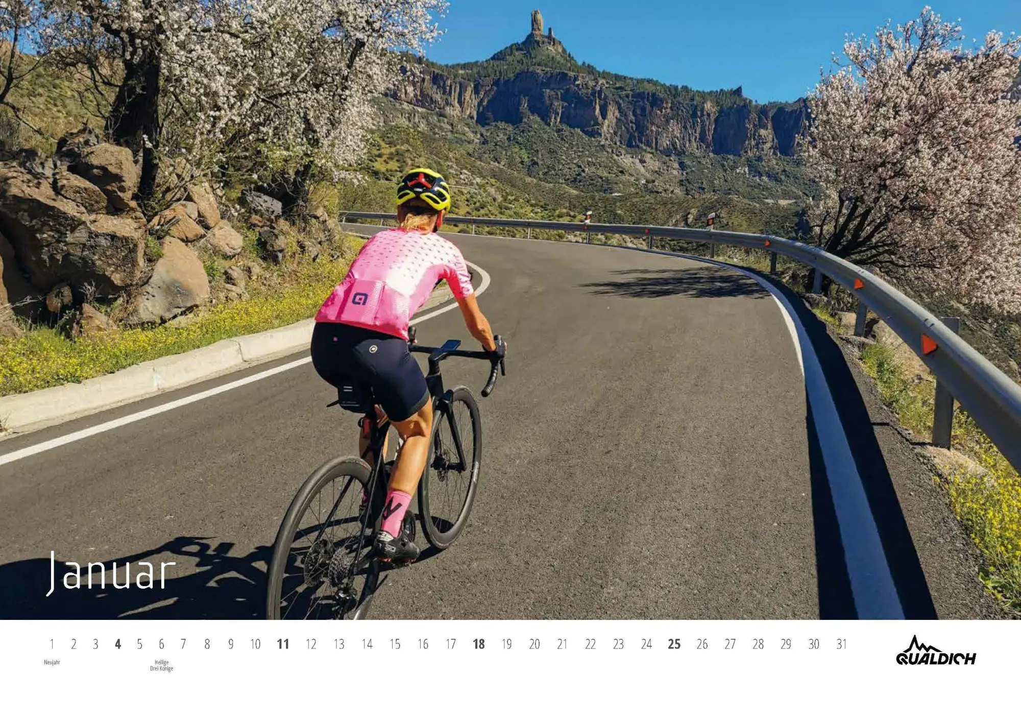 Bild: 9783942191173 | quäldich.de-Rennrad-Kalender 2026 Format DIN A3 | quäldich. de GmbH