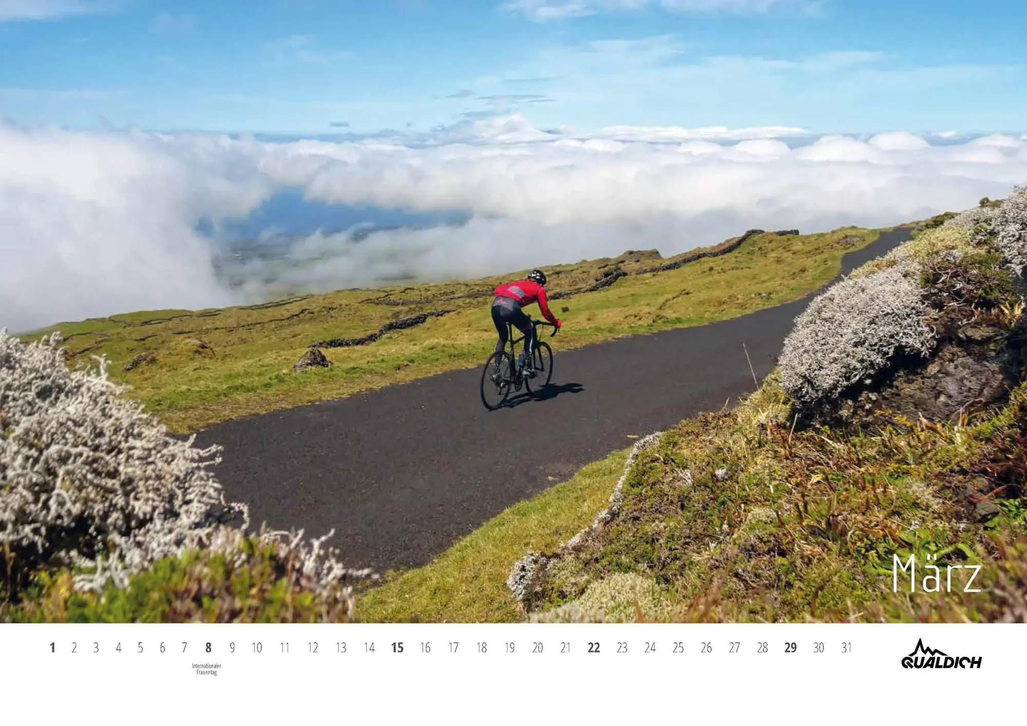 Bild: 9783942191173 | quäldich.de-Rennrad-Kalender 2026 Format DIN A3 | quäldich. de GmbH