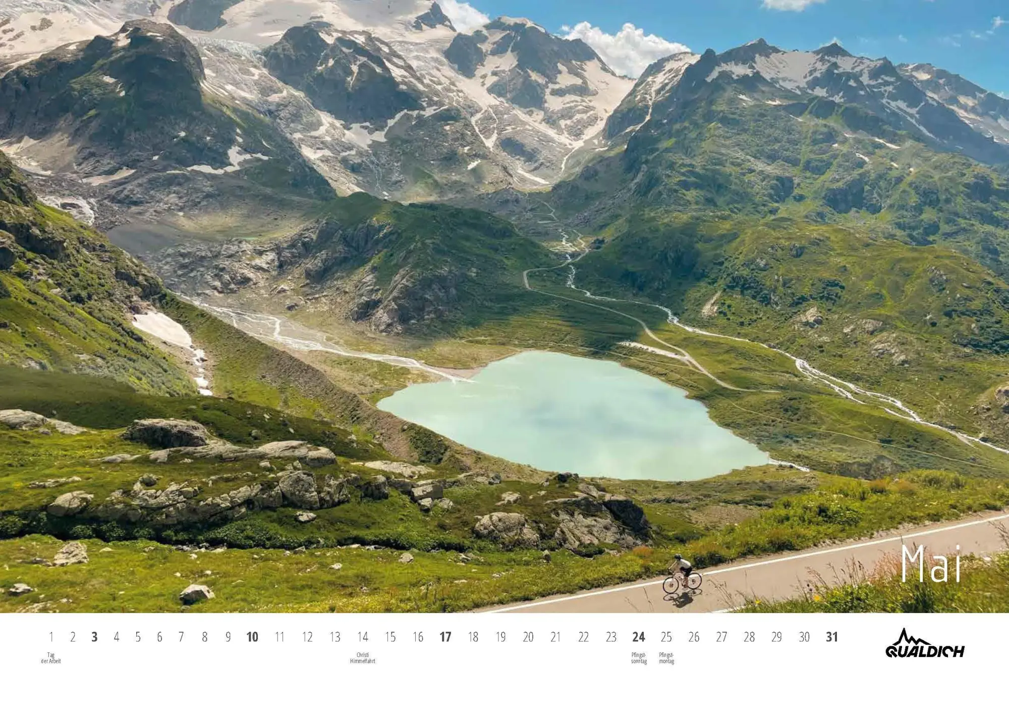 Bild: 9783942191173 | quäldich.de-Rennrad-Kalender 2026 Format DIN A3 | quäldich. de GmbH