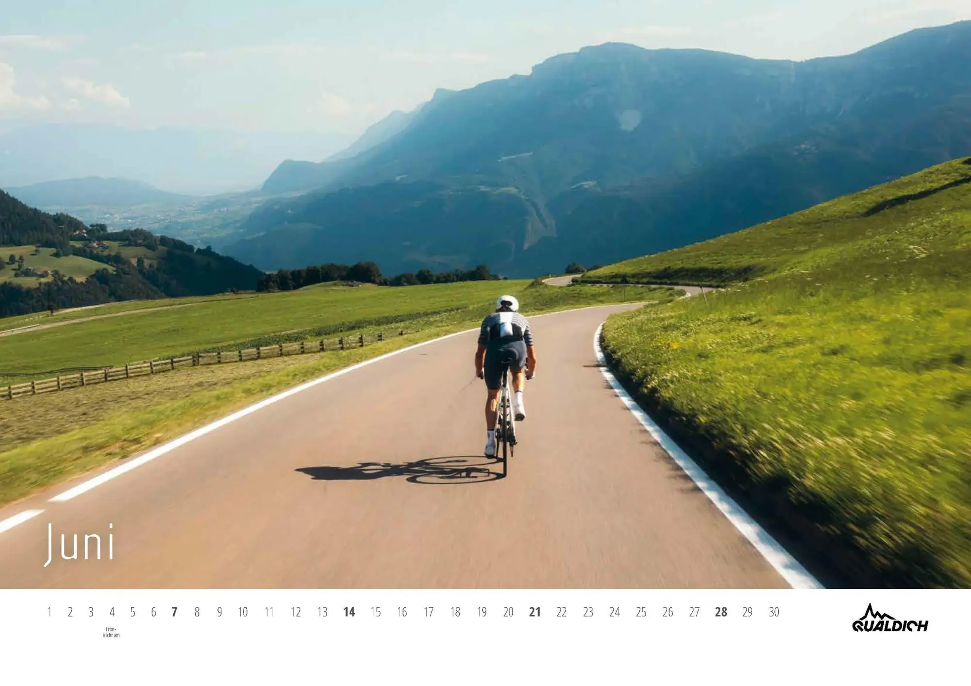 Bild: 9783942191173 | quäldich.de-Rennrad-Kalender 2026 Format DIN A3 | quäldich. de GmbH