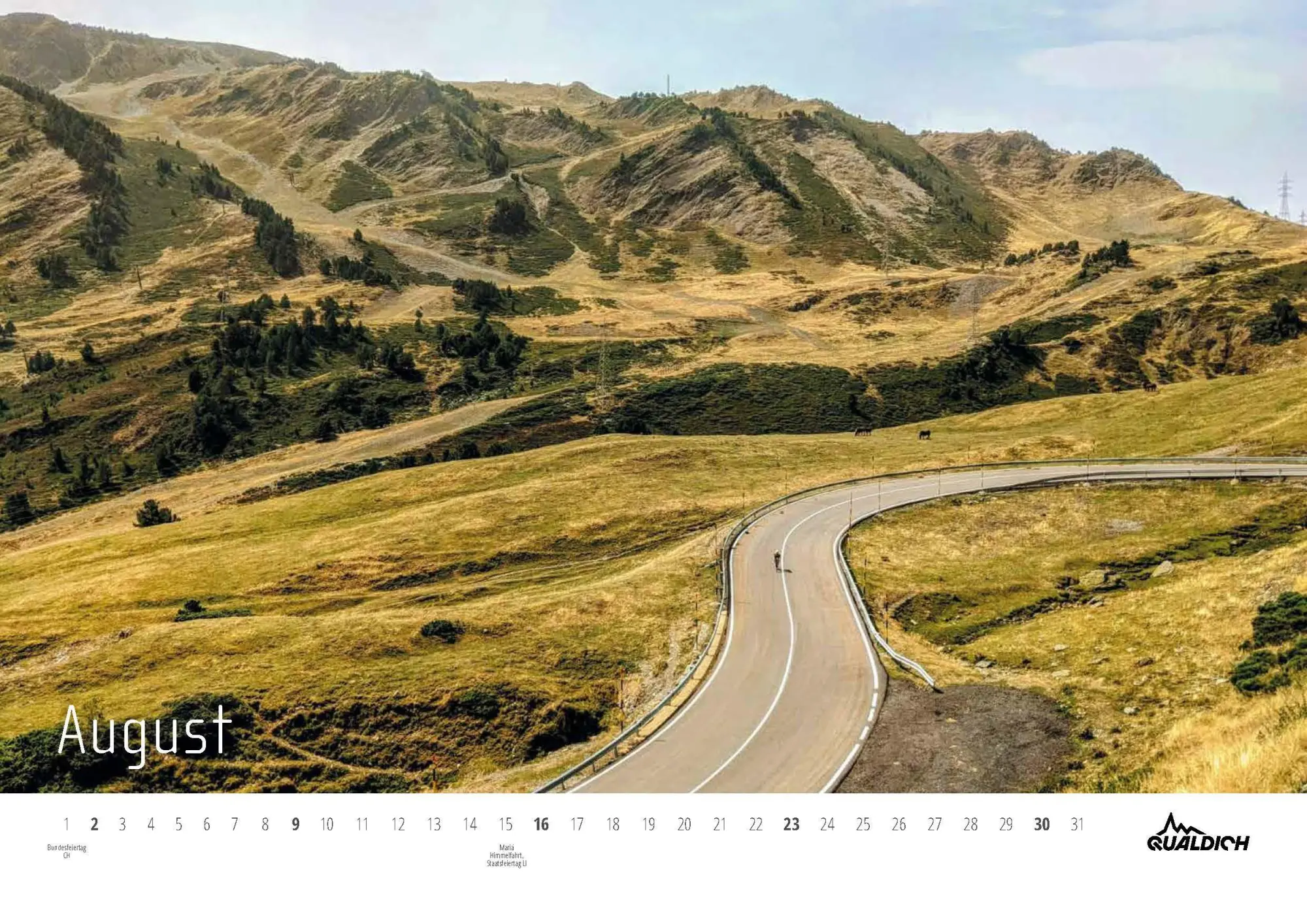 Bild: 9783942191173 | quäldich.de-Rennrad-Kalender 2026 Format DIN A3 | quäldich. de GmbH