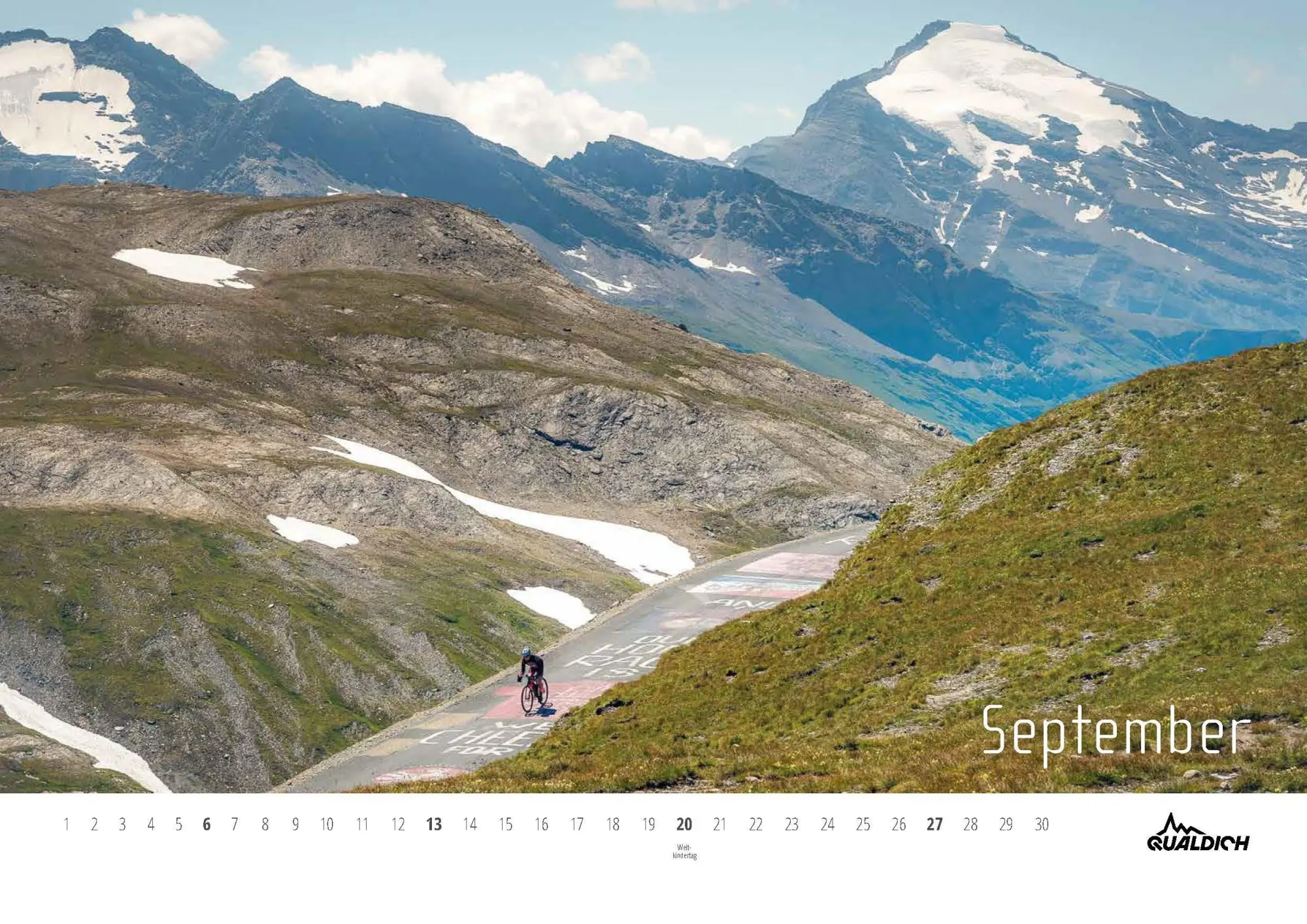 Bild: 9783942191173 | quäldich.de-Rennrad-Kalender 2026 Format DIN A3 | quäldich. de GmbH