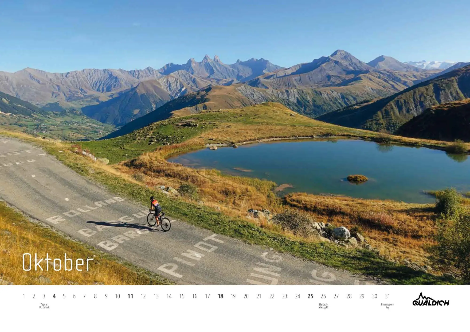 Bild: 9783942191173 | quäldich.de-Rennrad-Kalender 2026 Format DIN A3 | quäldich. de GmbH