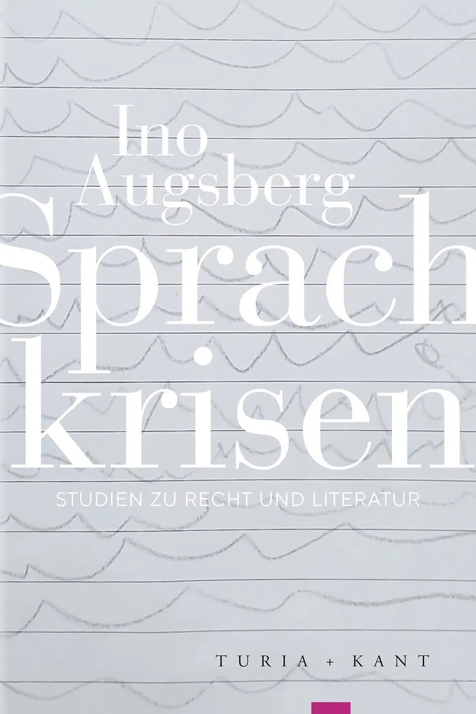 Cover: 9783985141173 | Sprachkrisen | Studien zu Recht und Literatur | Ino Augsberg | Buch