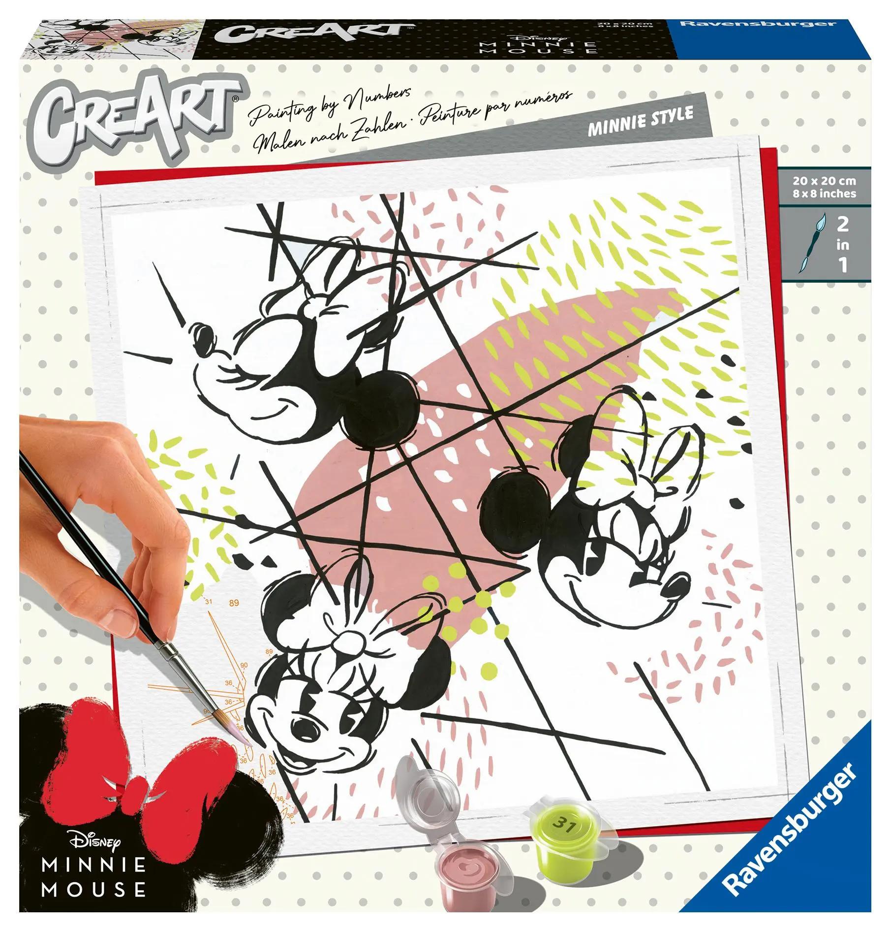 Cover: 4005556201273 | CreArt Adults Trend Disney Micky Maus - Minnie Style | Spiel | CreArt