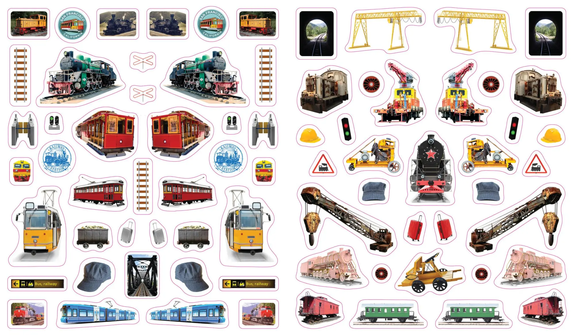 Bild: 9781523511273 | Eyelike Stickers: Trains | Workman Publishing | Broschüre | Englisch