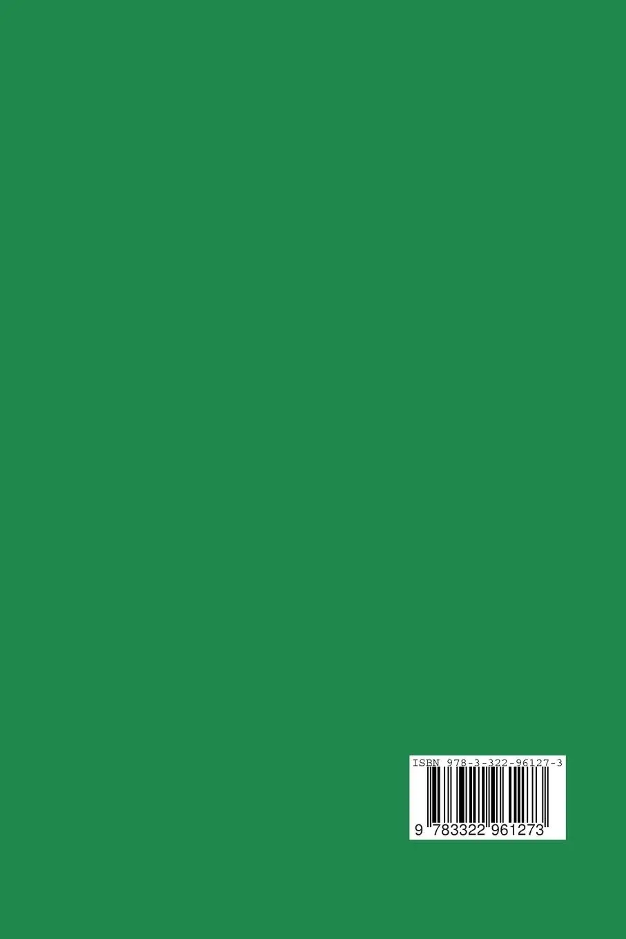 Rückseite: 9783322961273 | Einführung in die moderne Systemtheorie | Helmut Schwarz | Taschenbuch