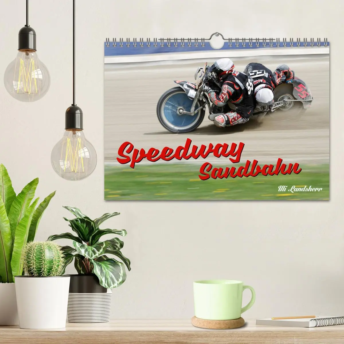 Bild: 9783435131273 | Speedway Sandbahn (Wandkalender 2025 DIN A4 quer), CALVENDO...