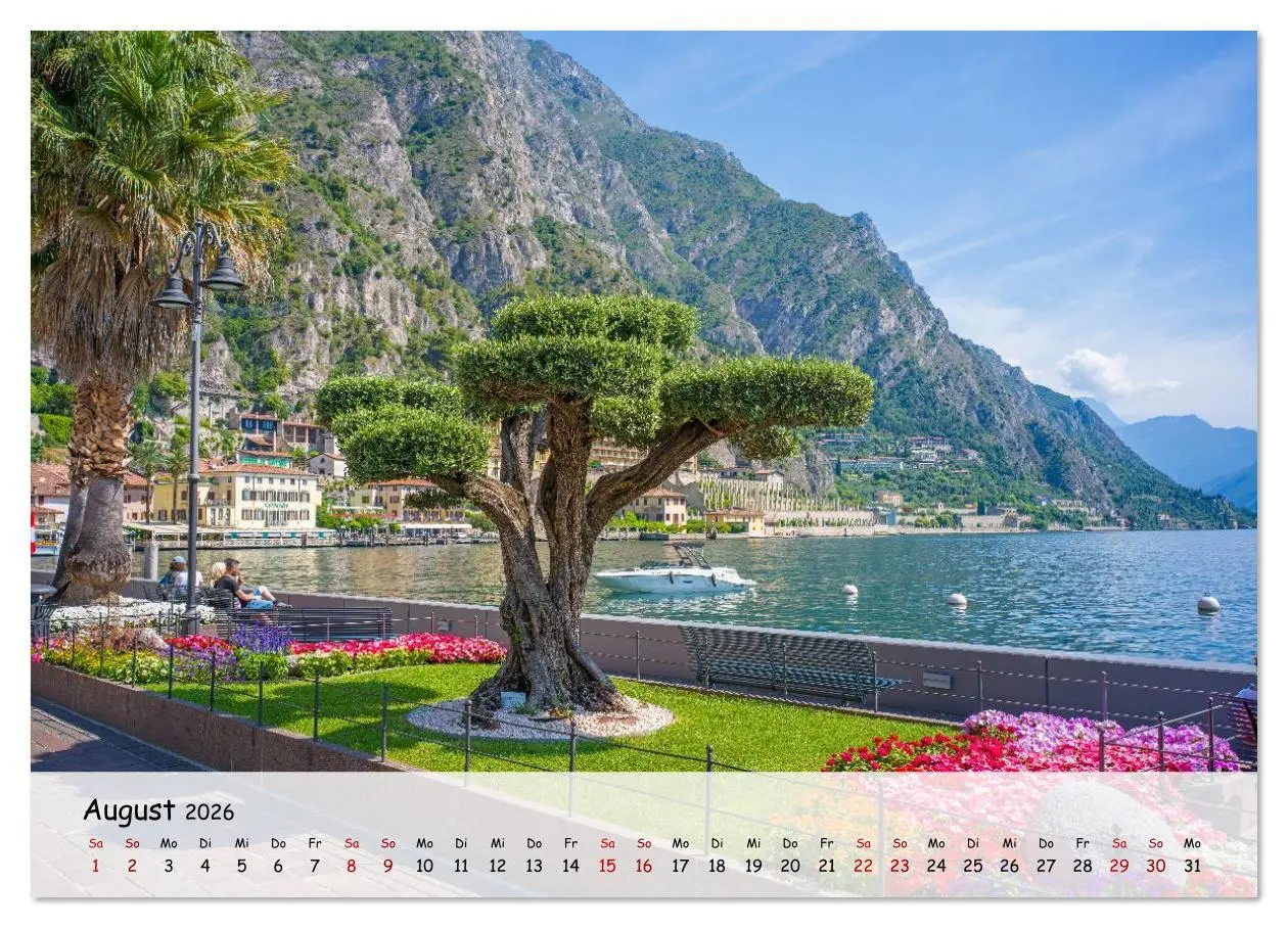 Bild: 9783516621273 | Limone sul Garda - Traumhaftes Städtchen am Gardasee (Wandkalender...