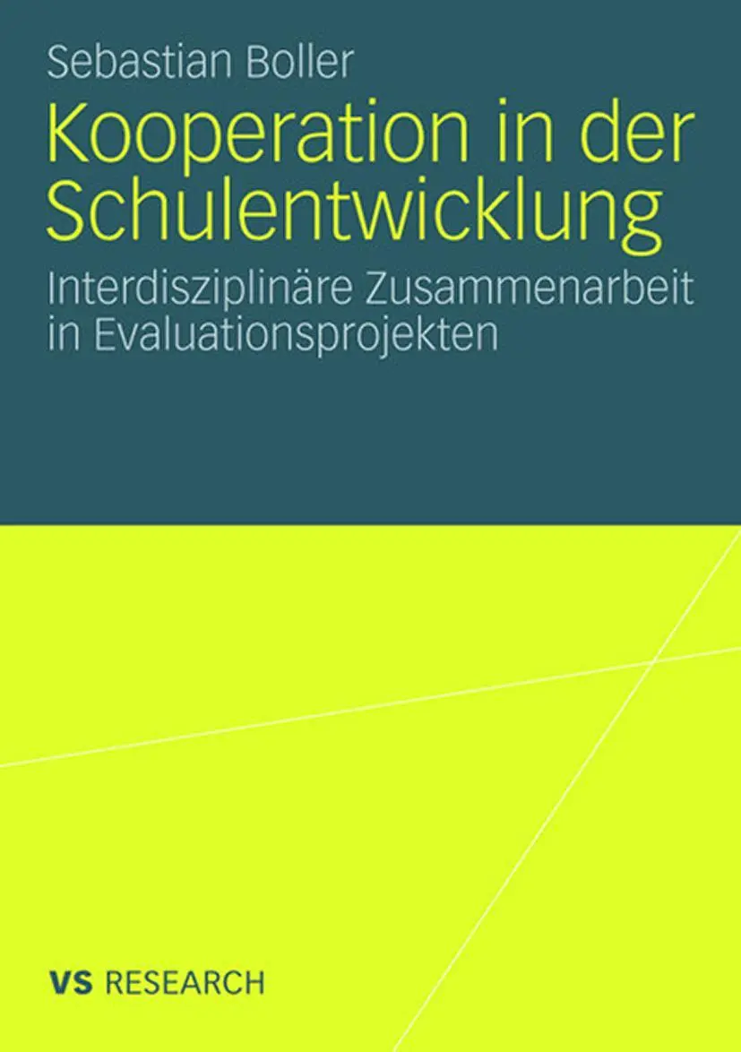 Cover: 9783531161273 | Kooperation in der Schulentwicklung | Sebastian Boller | Taschenbuch