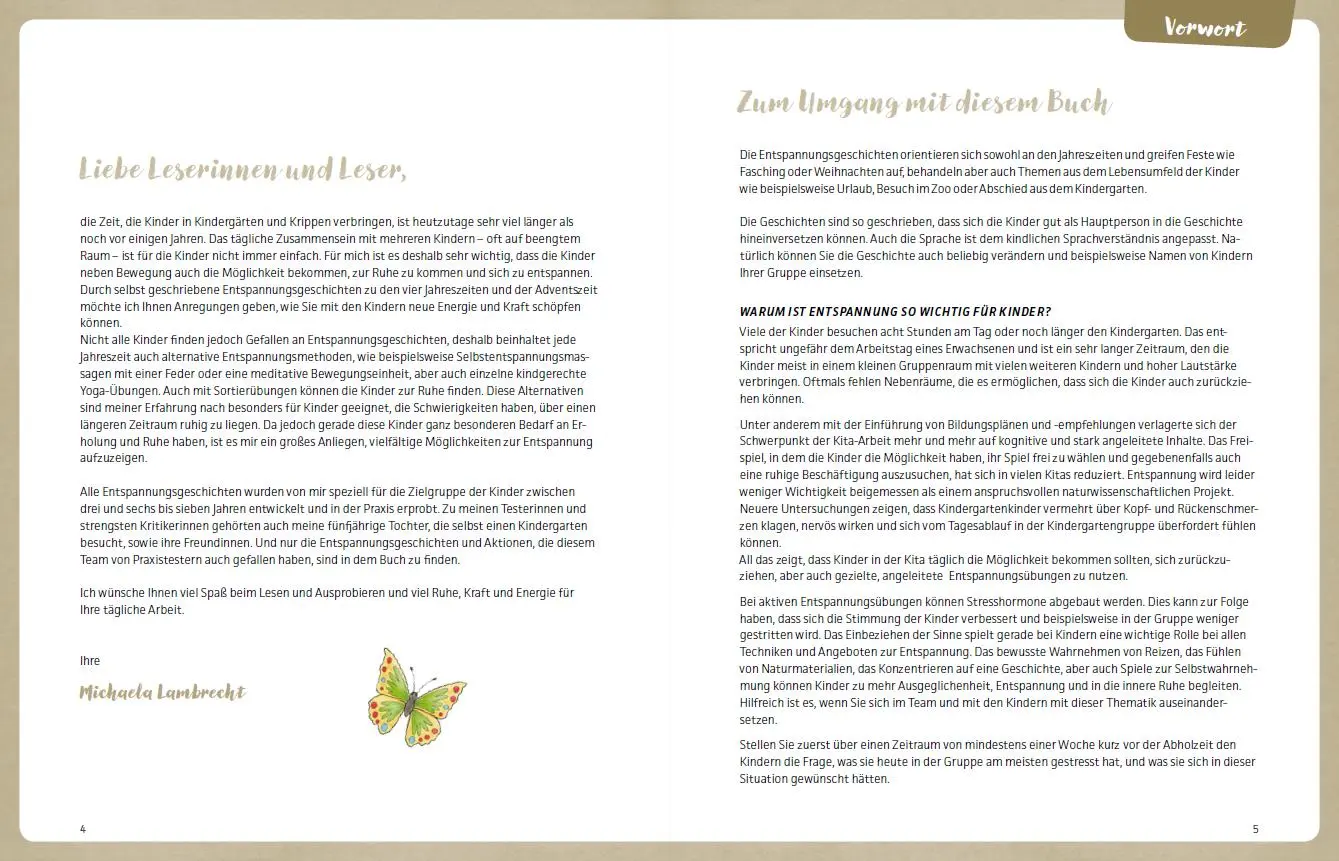 Bild: 9783780651273 | Entspannt durchs Kita-Jahr | Michaela Lambrecht | Taschenbuch | 96 S.