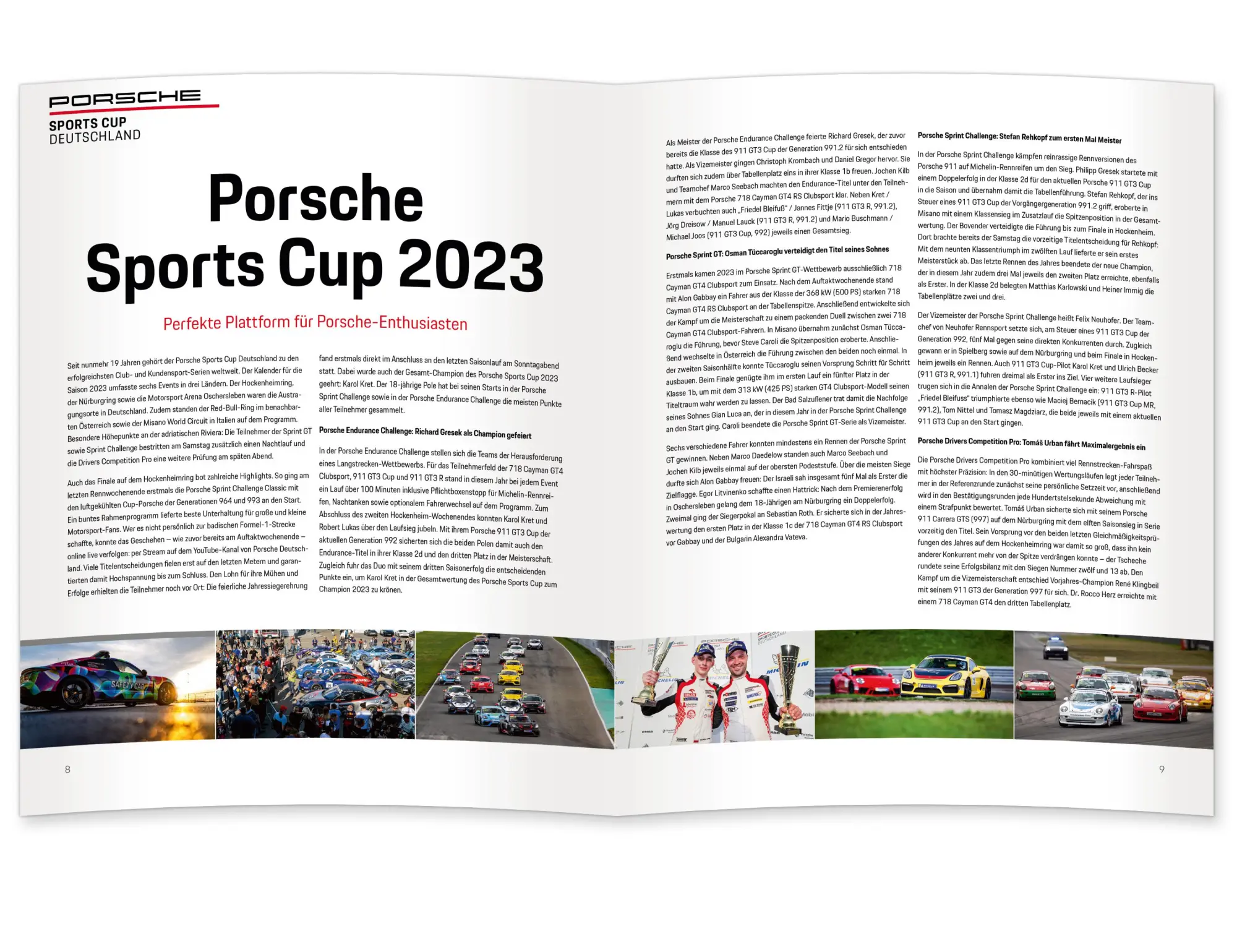 Bild: 9783948501273 | Porsche Sports Cup / Porsche Sports Cup Deutschland 2023 | Tim Upietz