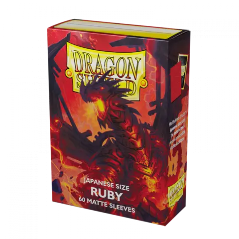 Cover: 5706569111373 | DS60J Matte - Ruby | Dragon Shield! | EAN 5706569111373