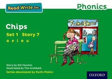 Cover: 9780198371373 | Read Write Inc. Phonics: 7 Chips (Green Set 1 Storybook) | Gill Munton