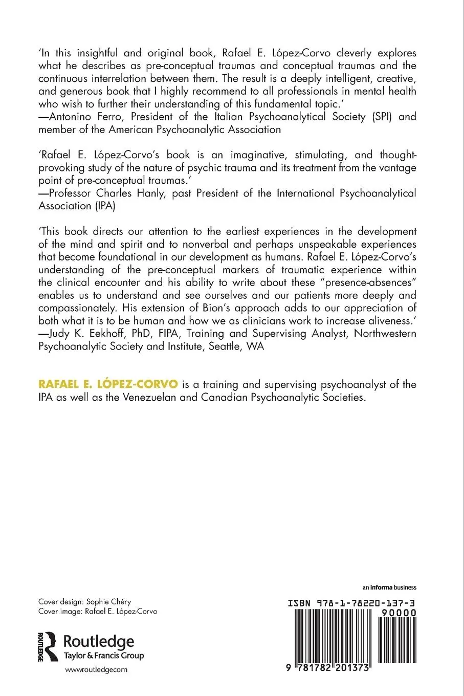 Rückseite: 9781782201373 | Traumatised and Non-Traumatised States of the Personality | Buch