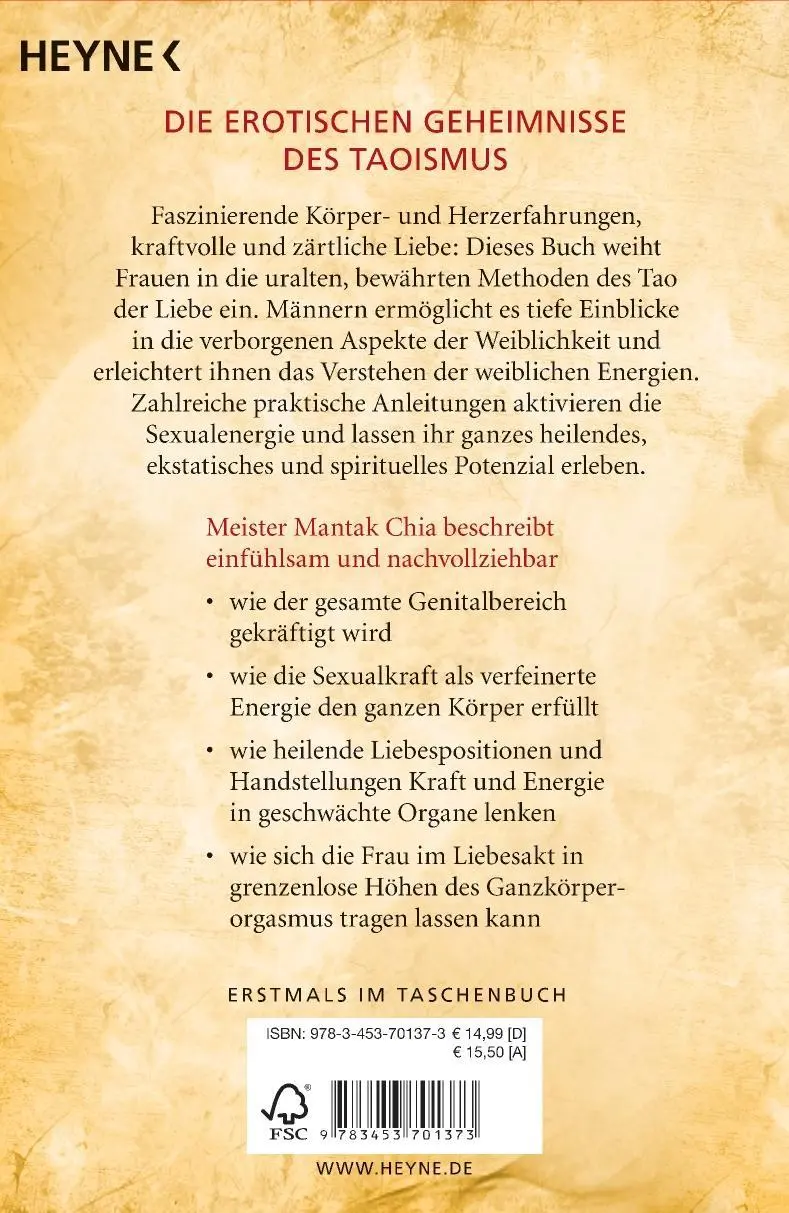 Bild: 9783453701373 | Tao Yoga der heilenden Liebe | Mantak Chia | Taschenbuch | 336 S.