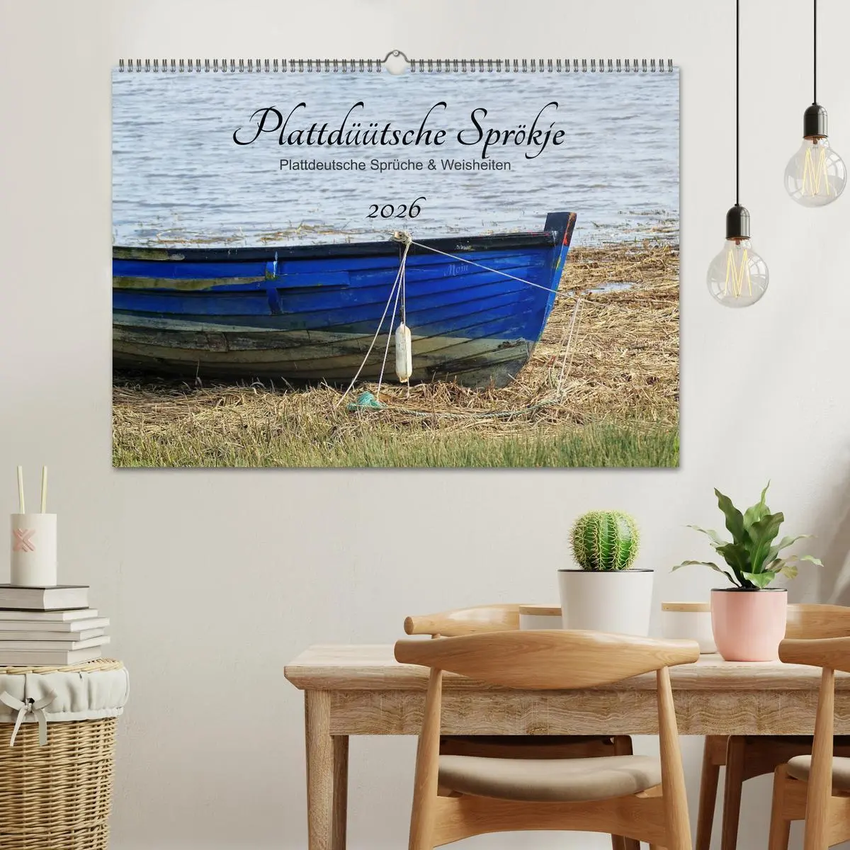Bild: 9783457831373 | Plattdüütsche Sprökje 2026 (Wandkalender 2026 DIN A2 quer),...