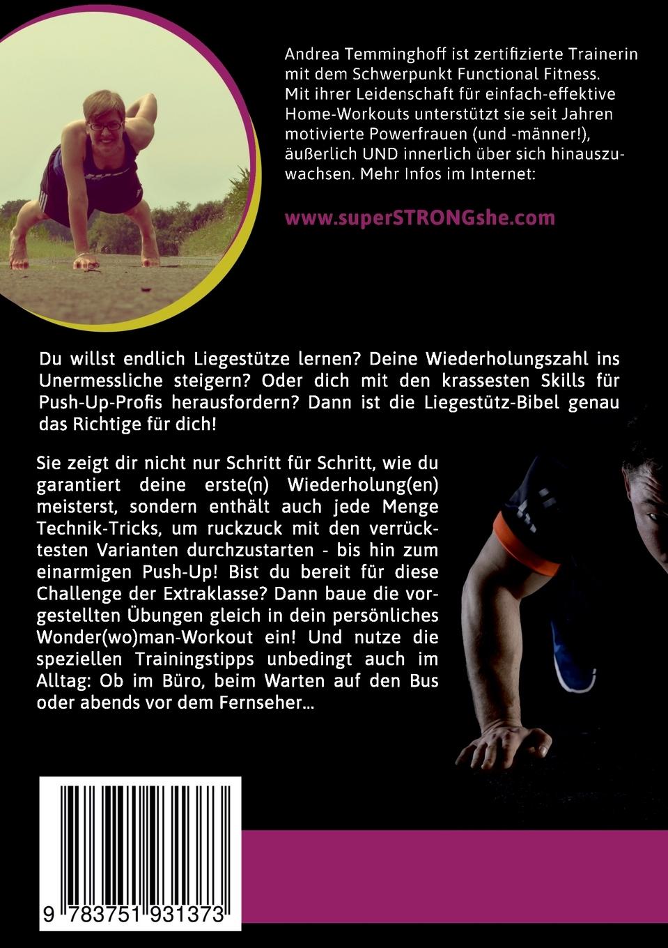 Rückseite: 9783751931373 | Push Your Limits! Die Liegestütz-Bibel | Andrea Temminghoff | Buch