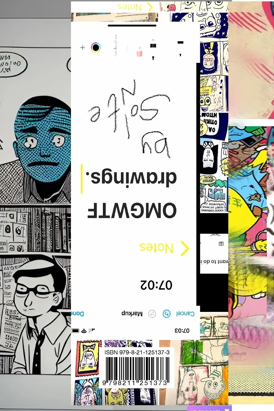 Rückseite: 9798211251373 | omgwtf drawings zine | Sol Nte | Taschenbuch | Englisch | 2023 | Blurb