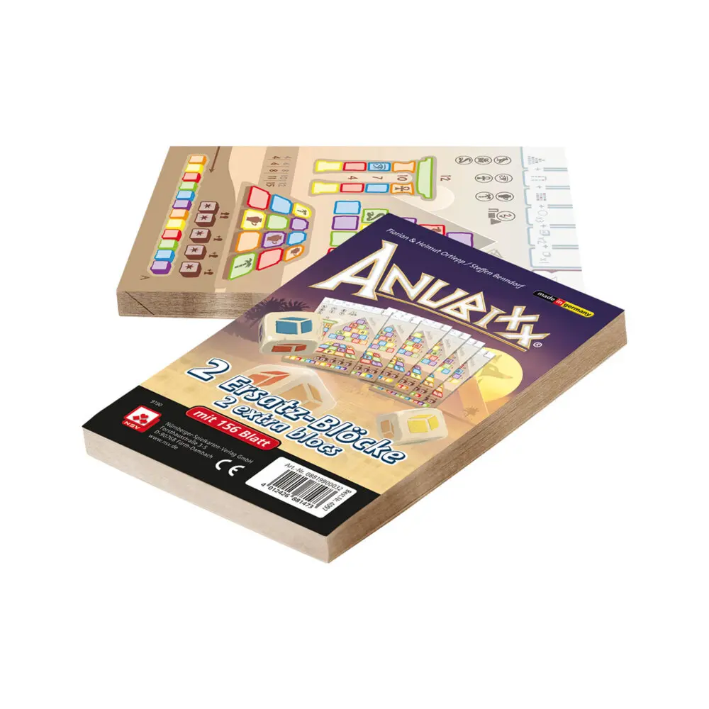 Cover: 4012426881473 | Anubixx - Ersatzblöcke | Nürnberger Spielkarten Verlag | Spiel | 2020