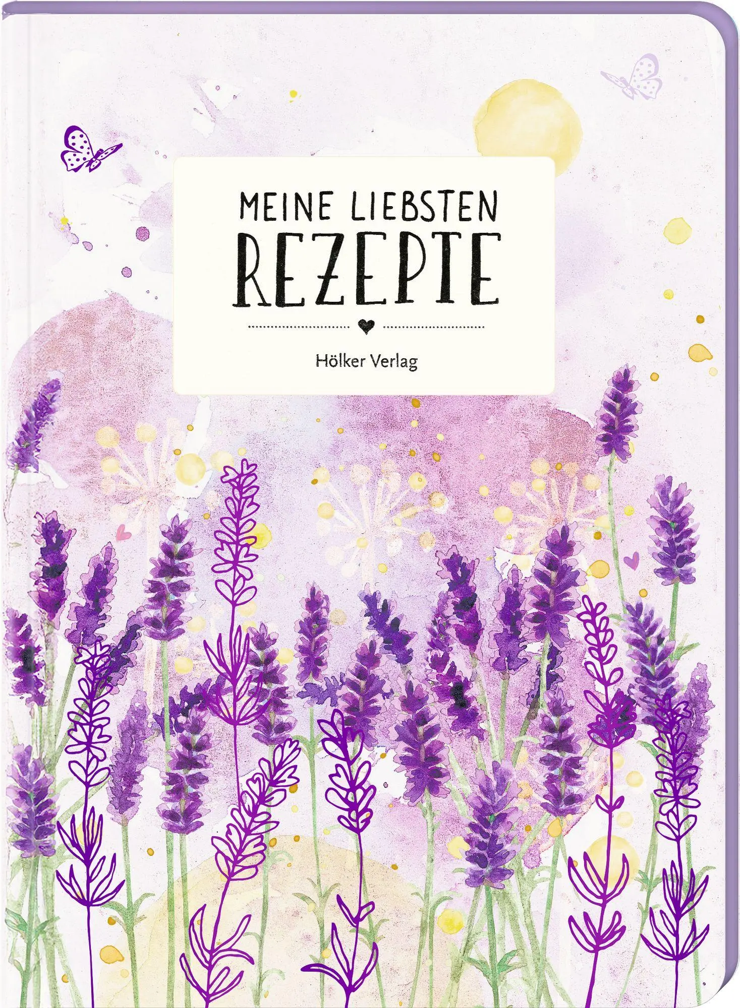 Cover: 4041433881473 | Meine liebsten Rezepte - Lavendel | Einschreibbuch | Taschenbuch