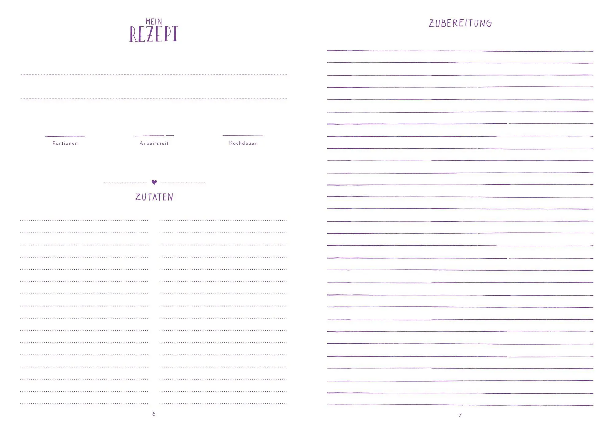 Bild: 4041433881473 | Meine liebsten Rezepte - Lavendel | Einschreibbuch | Taschenbuch