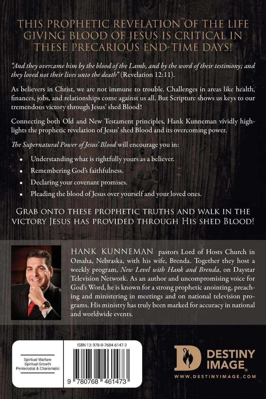 Rückseite: 9780768461473 | The Supernatural Power of Jesus' Blood | Hank Kunneman | Taschenbuch