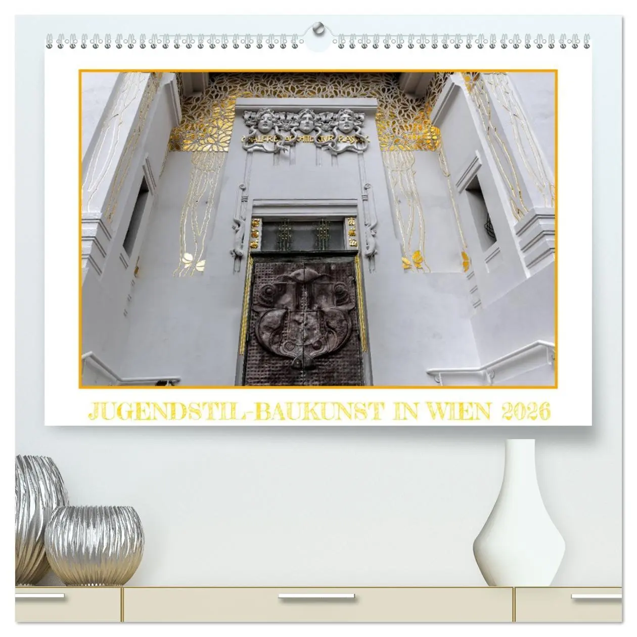 Cover: 9783457821473 | Jugendstil-Baukunst in Wien (hochwertiger Premium Wandkalender 2026...