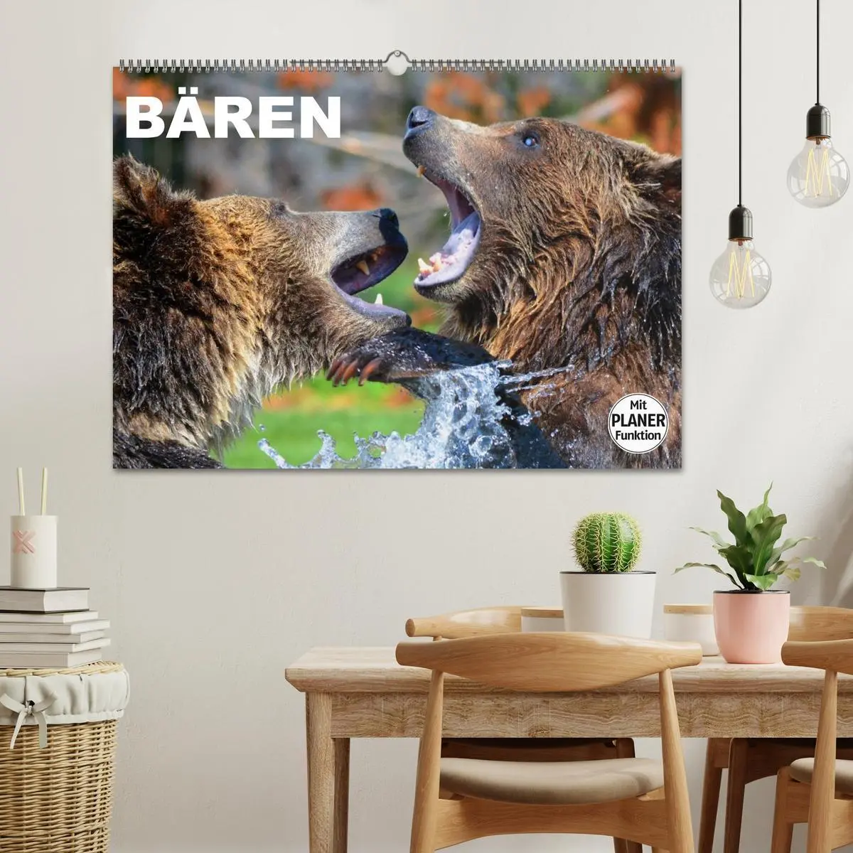 Bild: 9783457991473 | Bären (Wandkalender 2026 DIN A2 quer), CALVENDO Monatskalender | 2026