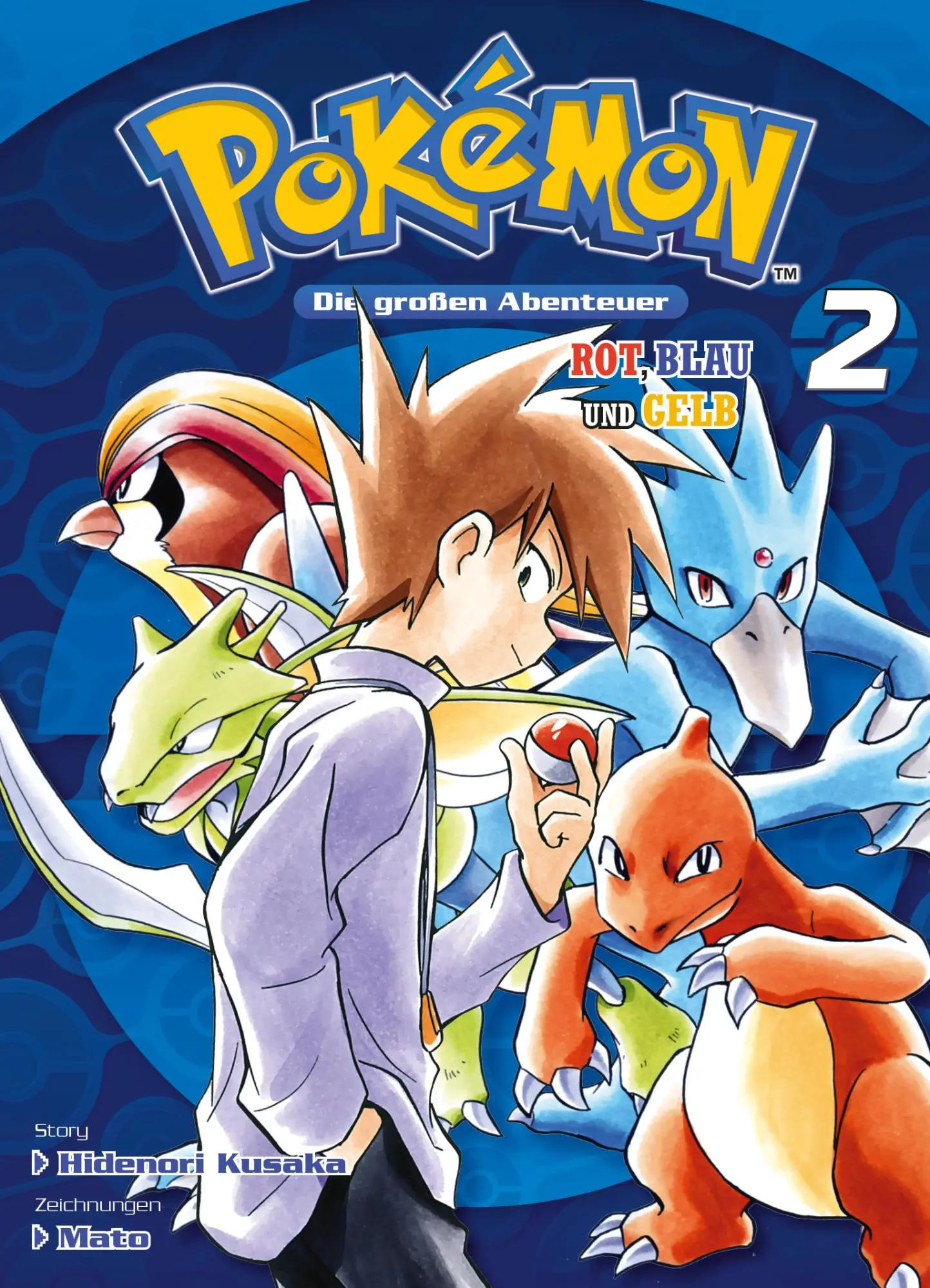 Cover: 9783741641473 | Pokémon - Die großen Abenteuer: Rot, Blau und Gelb 02 | Kusaka (u. a.)