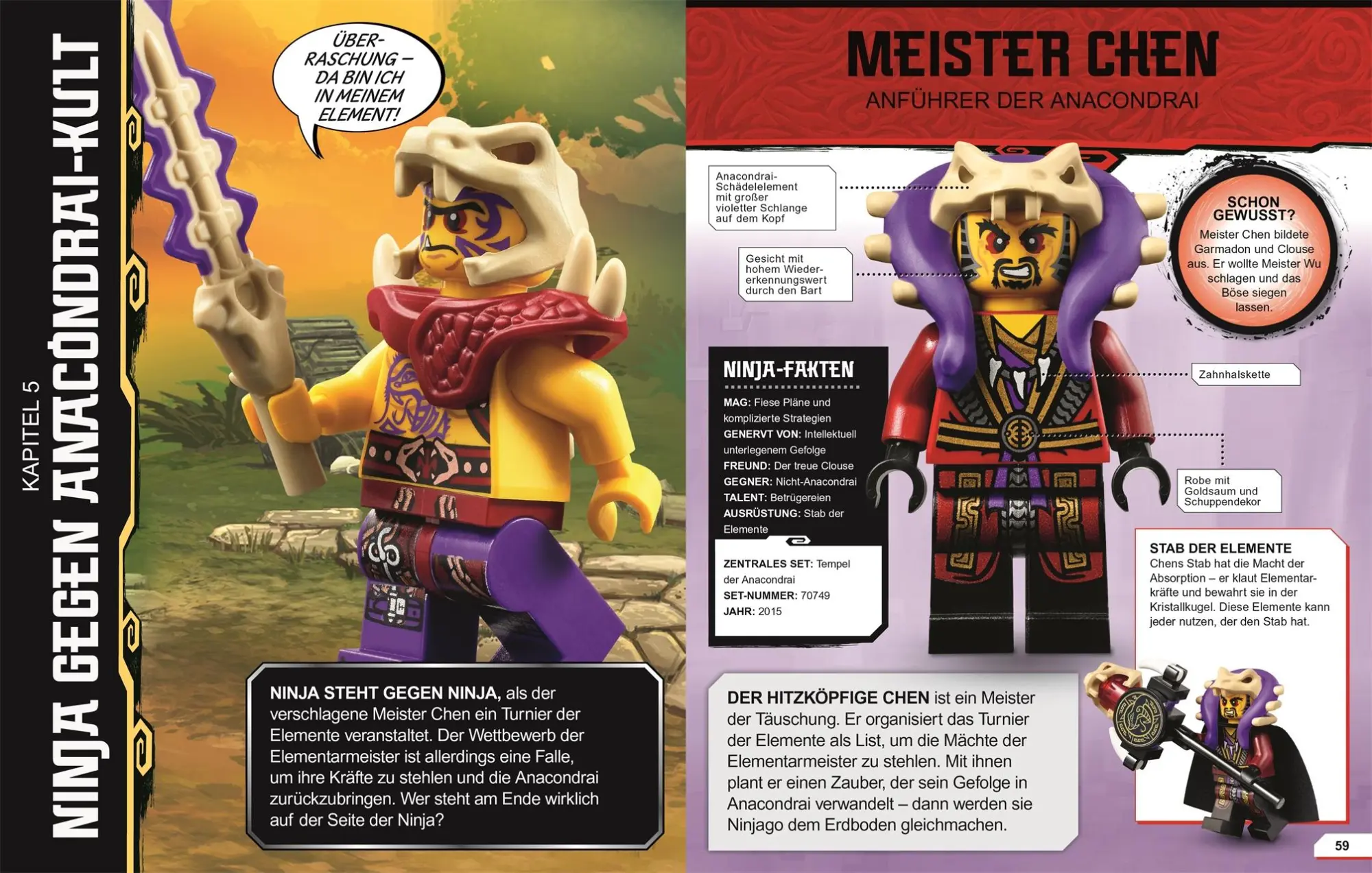 Bild: 9783831041473 | LEGO® NINJAGO® Lexikon der Minifiguren. Neuausgabe | Hugo | Buch