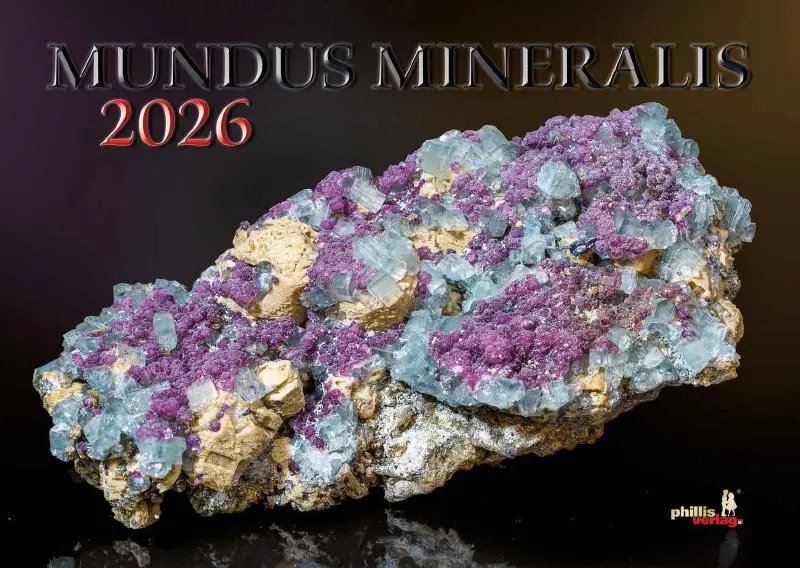 Cover: 9783957561473 | MUNDUS MINERALIS 2026 | Die Welt der Mineralien | Jörg Neubert | 2026