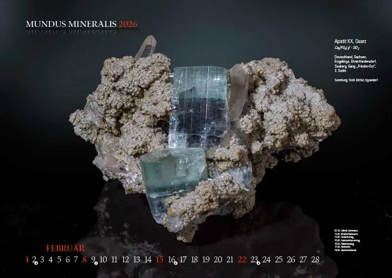 Bild: 9783957561473 | MUNDUS MINERALIS 2026 | Die Welt der Mineralien | Jörg Neubert | 2026
