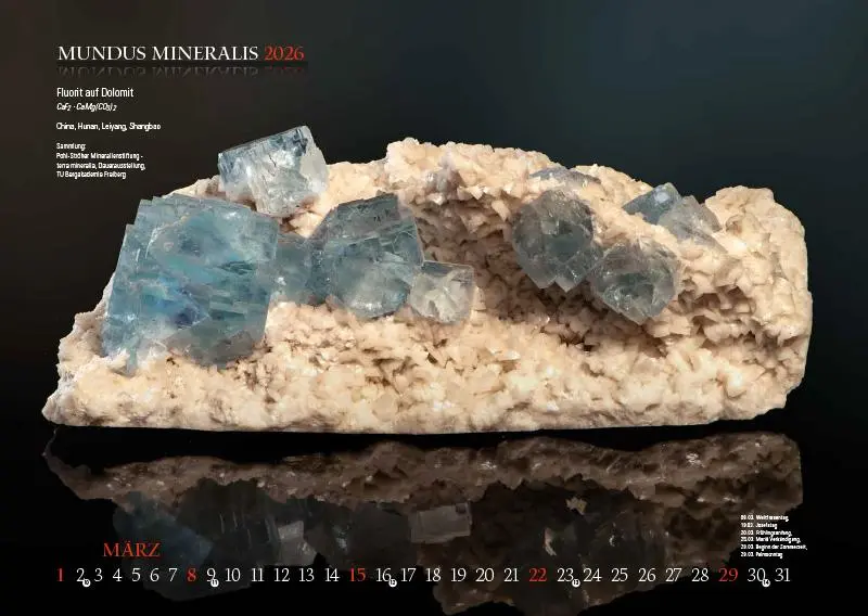 Bild: 9783957561473 | MUNDUS MINERALIS 2026 | Die Welt der Mineralien | Jörg Neubert | 2026
