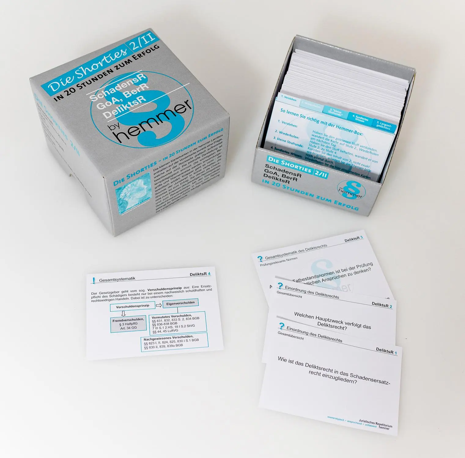 Cover: 9783968381473 | Shorties Box 2/II - Schadensrecht, GoA, BerR, DeliktsR | Box | 363 S.