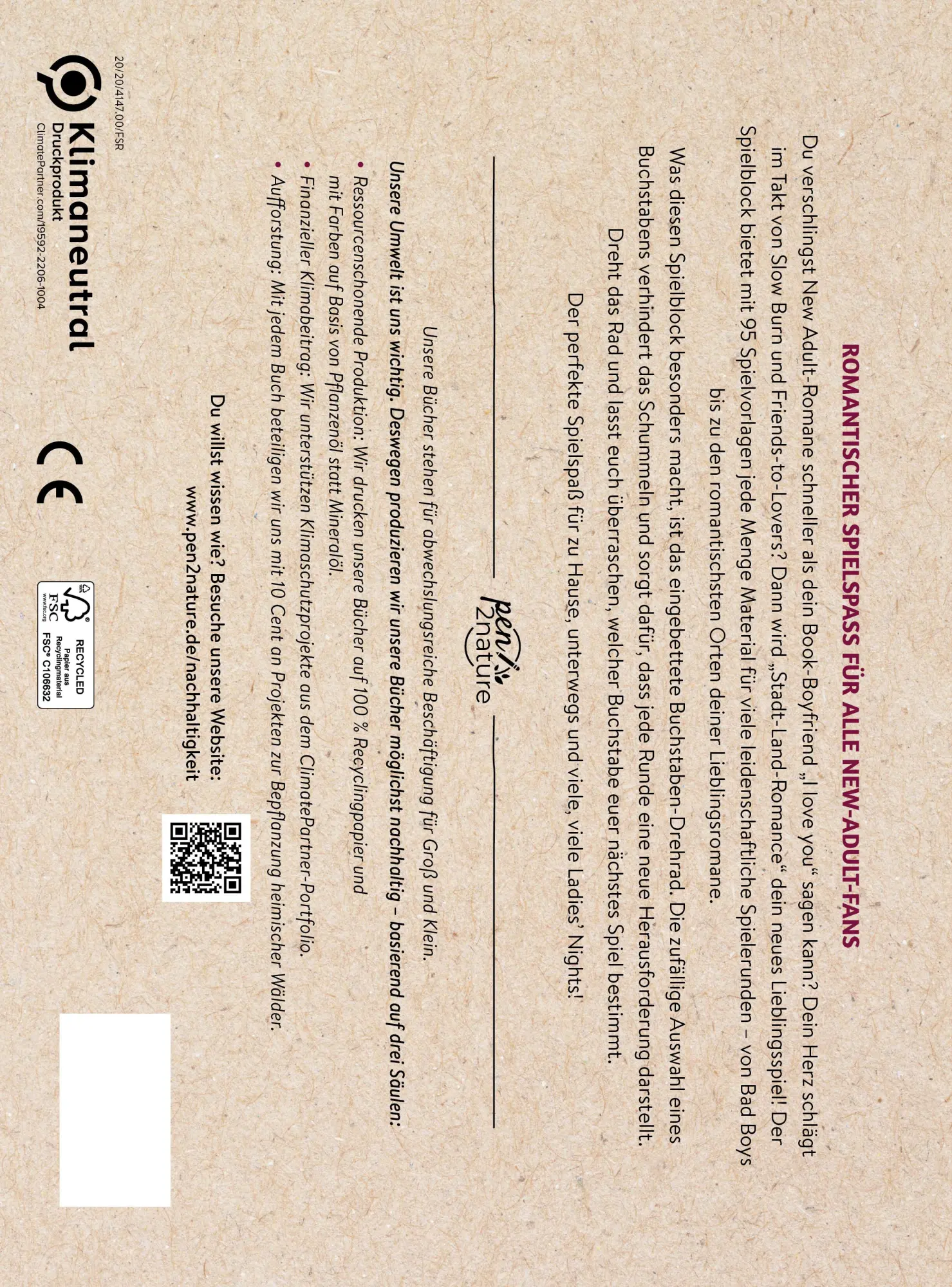Rückseite: 9783987641473 | Stadt-Land-Romance | Taschenbuch | 96 S. | Deutsch | 2025