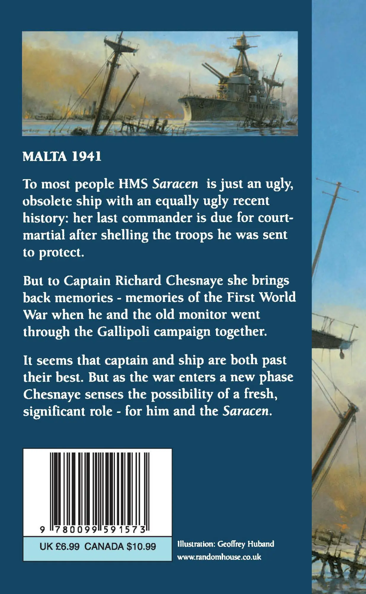Rückseite: 9780099591573 | H.M.S Saracen | Douglas Reeman | Taschenbuch | Kartoniert / Broschiert