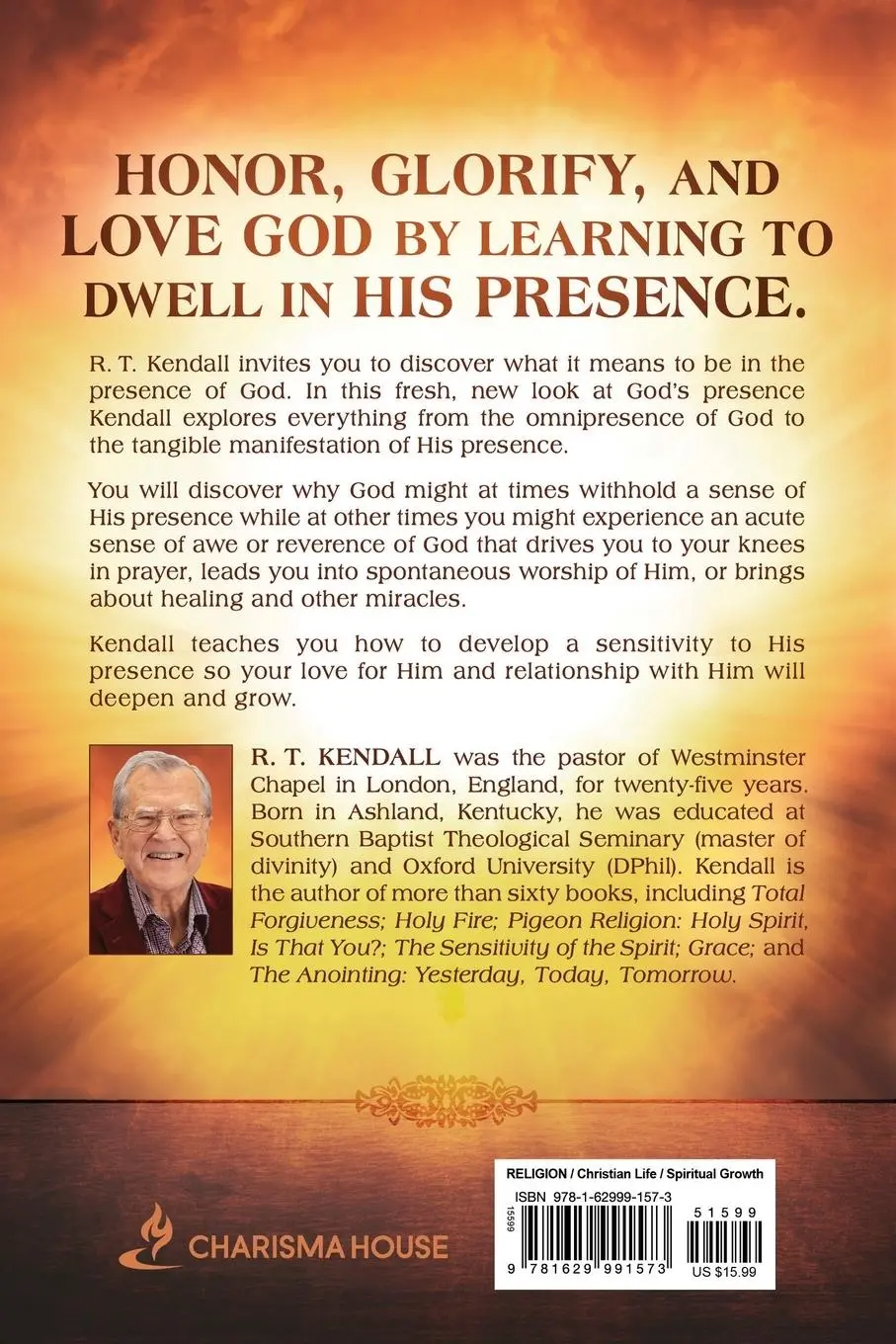 Rückseite: 9781629991573 | The Presence of God | Discovering God's Ways Through Intimacy with Him