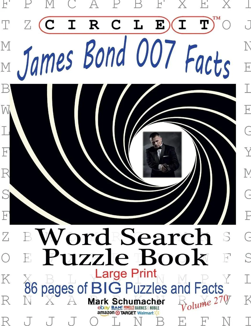 Cover: 9781950961573 | Circle It, James Bond 007 Facts, Word Search, Puzzle Book | Buch