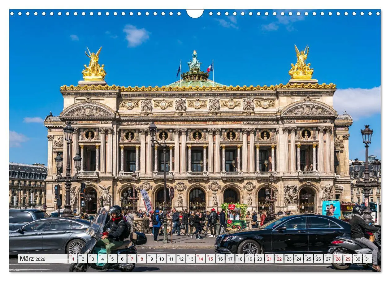 Bild: 9783457741573 | Opernhäuser (Wandkalender 2026 DIN A3 quer), CALVENDO Monatskalender