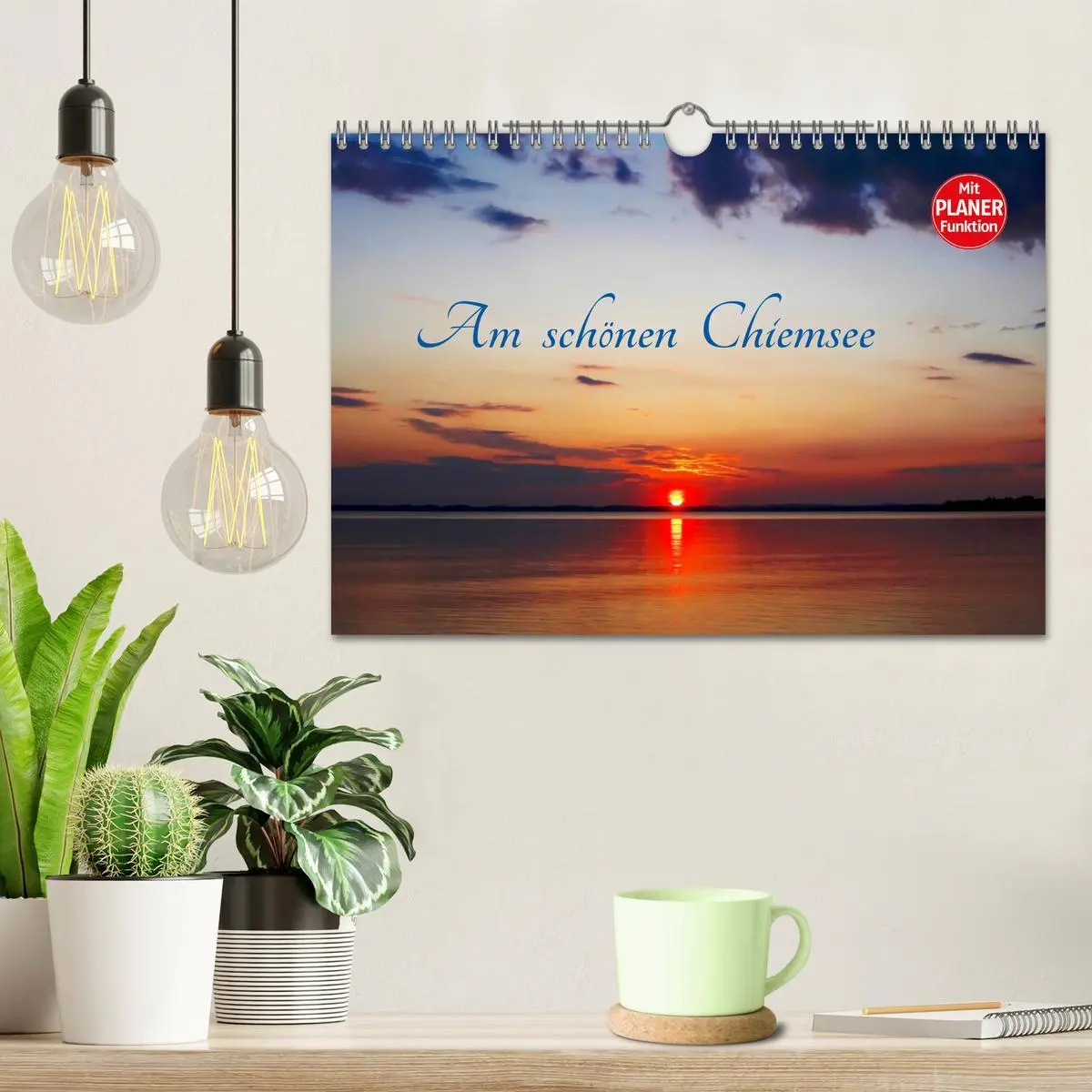 Bild: 9783457811573 | Am schönen Chiemsee (Wandkalender 2026 DIN A4 quer), CALVENDO...