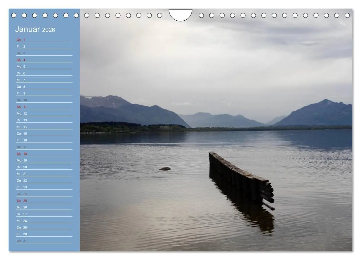 Bild: 9783457811573 | Am schönen Chiemsee (Wandkalender 2026 DIN A4 quer), CALVENDO...