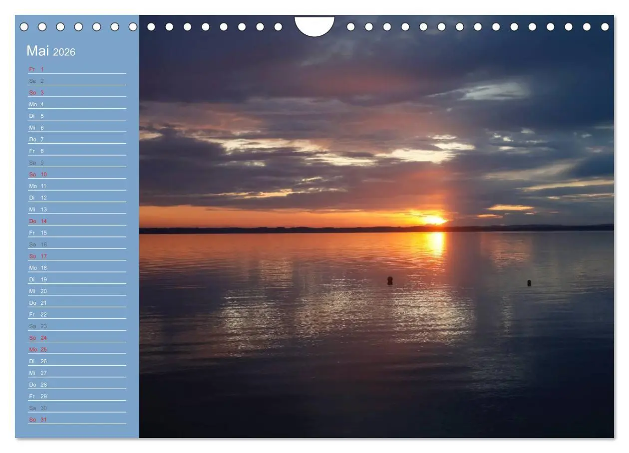 Bild: 9783457811573 | Am schönen Chiemsee (Wandkalender 2026 DIN A4 quer), CALVENDO...