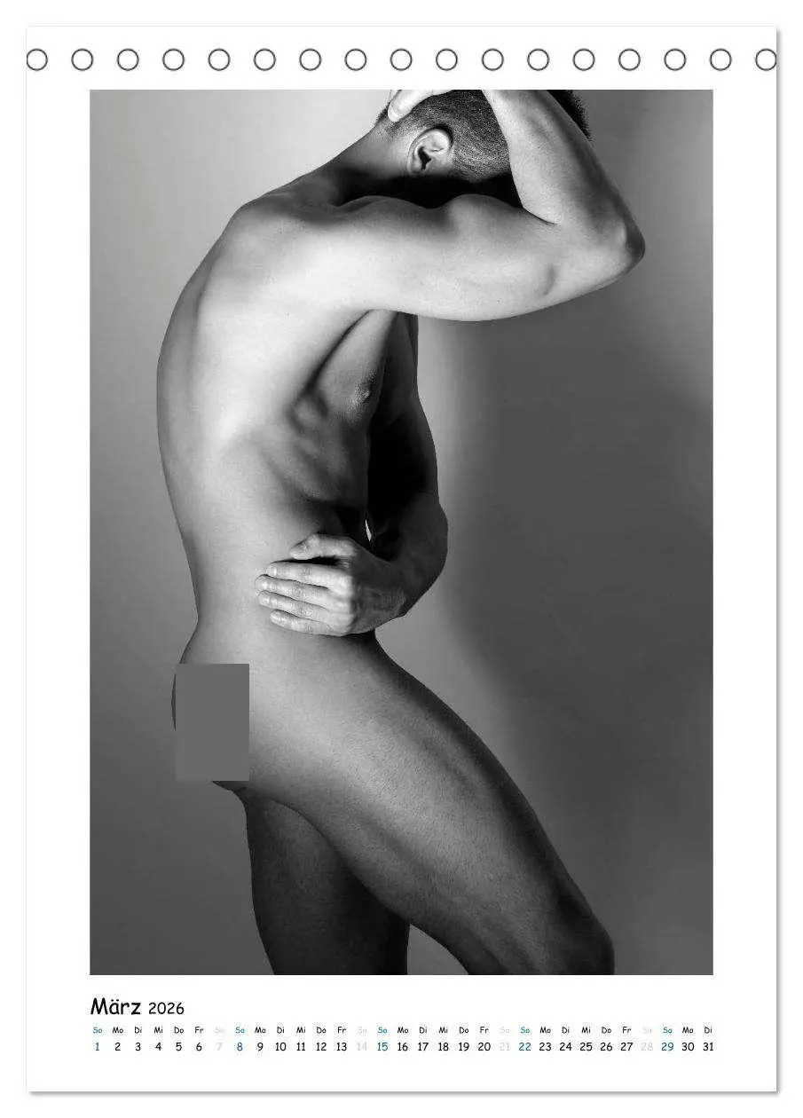 Bild: 9783516381573 | Männer... Skulptur (Tischkalender 2026 DIN A5 hoch), CALVENDO...