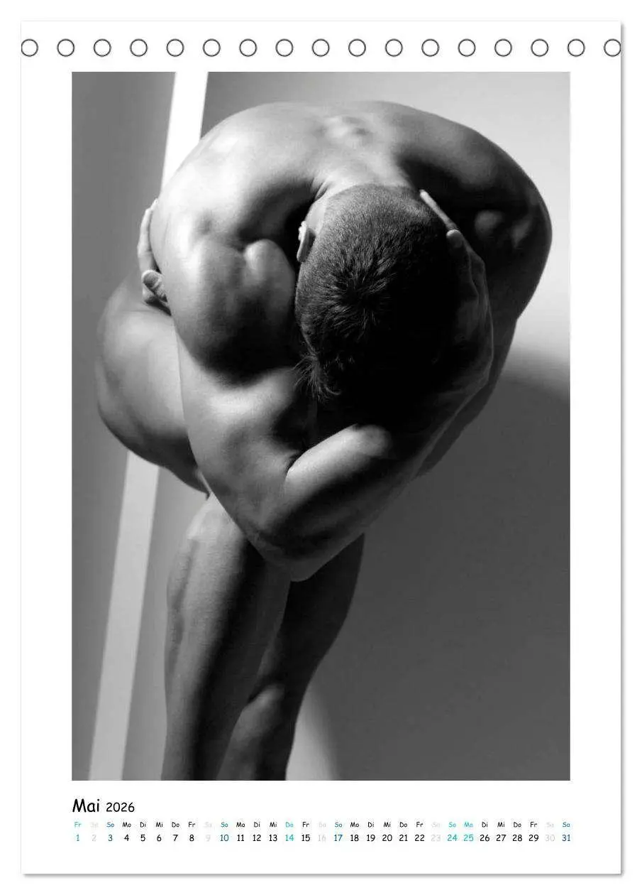 Bild: 9783516381573 | Männer... Skulptur (Tischkalender 2026 DIN A5 hoch), CALVENDO...