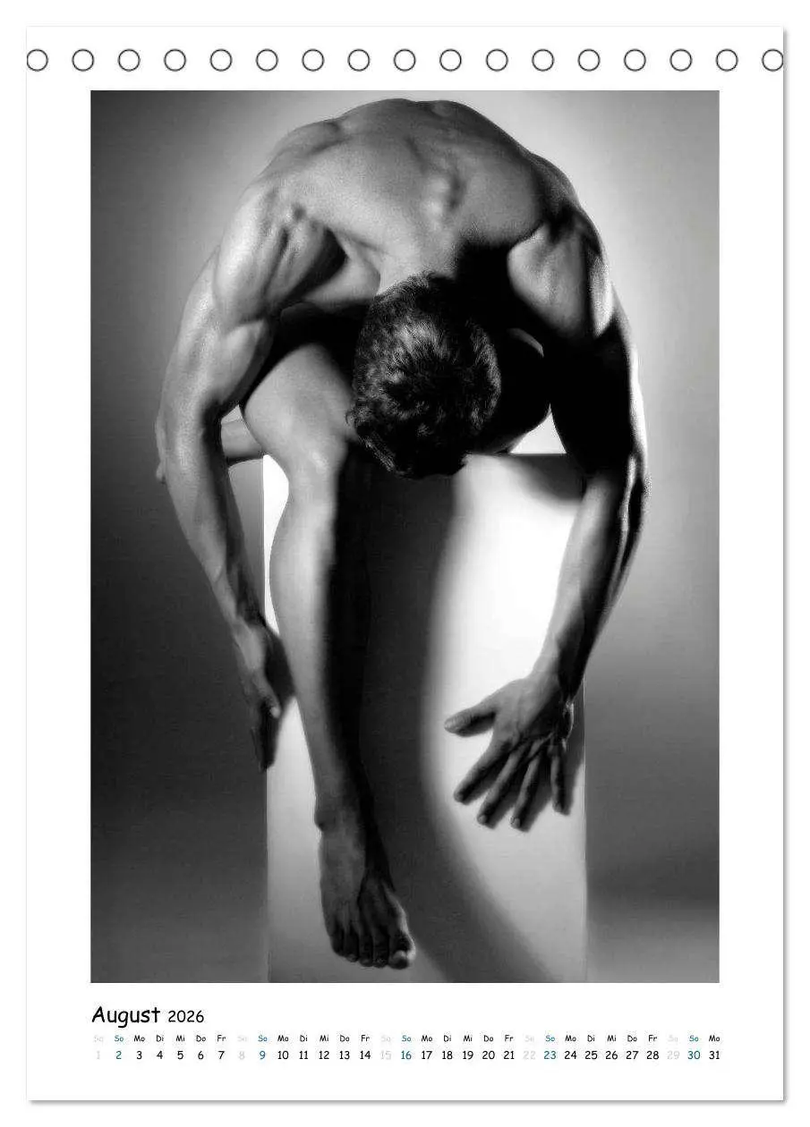 Bild: 9783516381573 | Männer... Skulptur (Tischkalender 2026 DIN A5 hoch), CALVENDO...