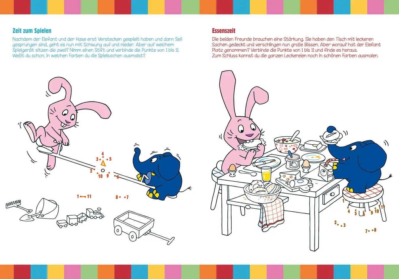 Bild: 9783788641573 | Von Punkt zu Punkt mit Elefant und Hase | Katja Baier | Broschüre