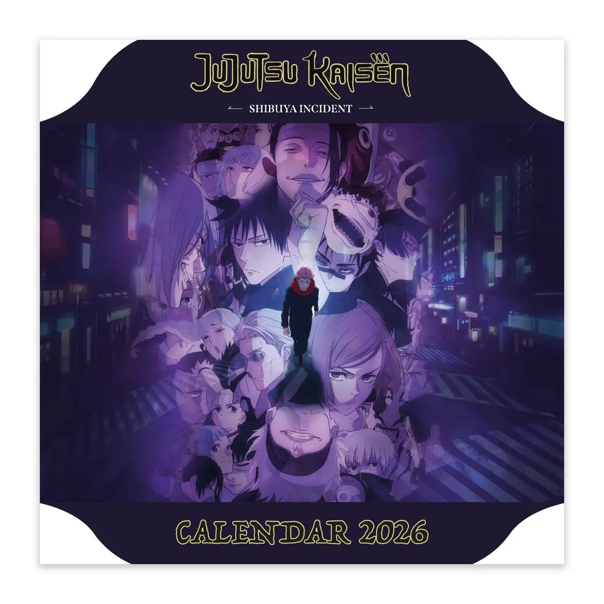 Cover: 7630017541673 | Wandkalender 2026 - Jujutsu Kaisen | Kalender | Englisch | 2026