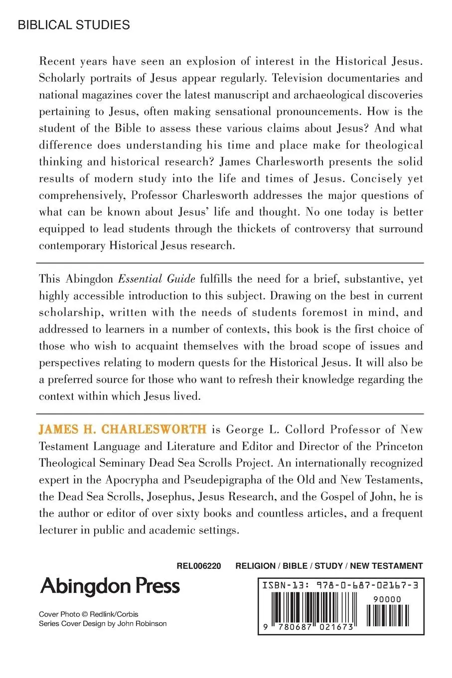 Rückseite: 9780687021673 | The Historical Jesus | An Essential Guide | James H. Charlesworth